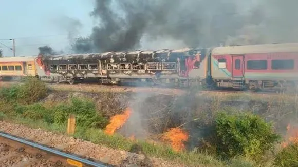 Train Fire