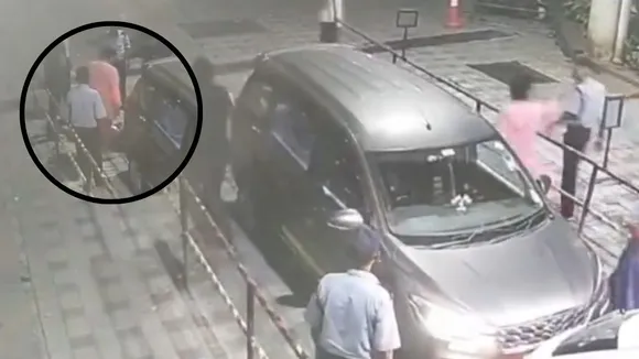 Mumbai Ghatkopar Ola Driver Biting Video