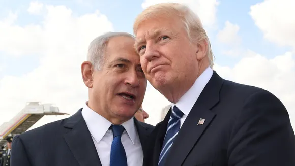 Donald Trump and Benjamin Netanyahu