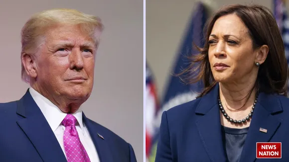 Donald Trump And Kamala Harris