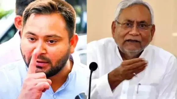 Tejashwi Yadav CM Nitish Kumar 