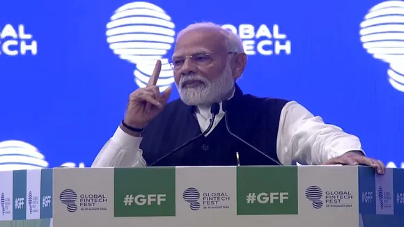 PM Modi at Fintech