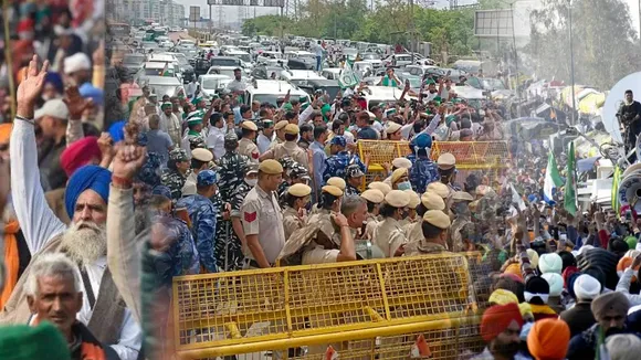 farmer protest