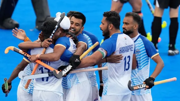 Paris olympics 2024 India beats New Zealand by 3-2 in hockey, Mandeep Singh Vivek Sagar Prasad and Harmanpreet Singh hit goal for india 