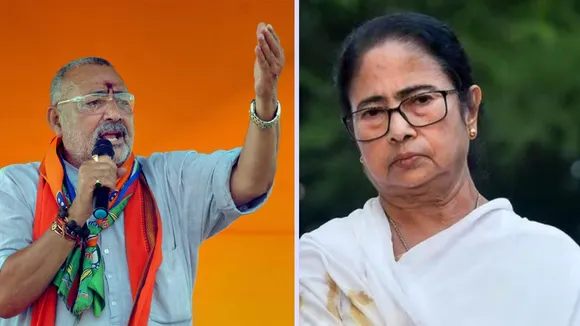 Giriraj Singh and mamata Banerjee