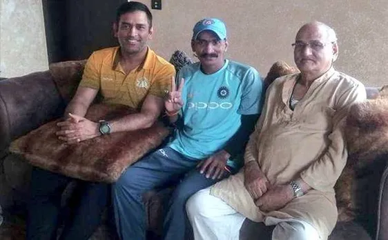 महेंद्र सिंह धोनी के घर पहुंचे सचिन के जबरा फैन सुधीर गौतम, साथ किया लंच