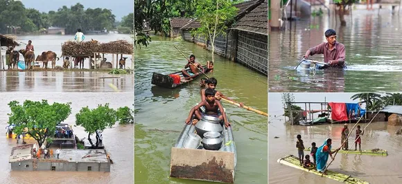 भारी बारिश में डूबी मुंबई, जम्मू-कश्मीर से जापान तक बाढ़ ने मचाया हाहाकार