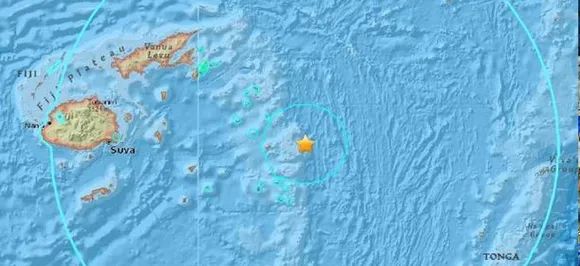 फिजी में  8.2 तीव्रता से भूकंप के झटके, कोई हताहत नहीं