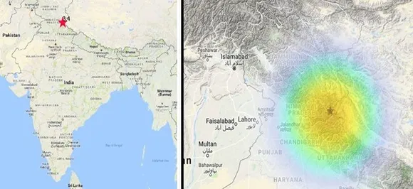 हिमाचल प्रदेशः किन्नौर में भूकंप के झटके, रिक्टर स्केल पर तीव्रता 3.4