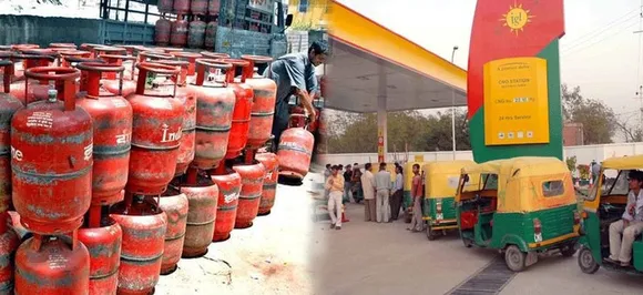 सड़क से घर तक पहुंची महंगाई की मार - पेट्रोल डीजल के बाद LPG और CNG के दाम भी बढ़े, देखें रेट