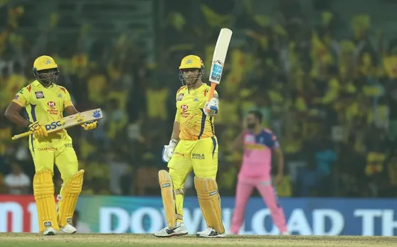 IPL 12, CSK vs RR: चेन्नई के कोने-कोने में पहुंचे महेंद्र सिंह धोनी के छक्के, राजस्थान को 176 रन की चुनौती