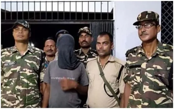गुप्त सूचना के आधार पर SSB के हाथ लगा फरार नक्सली गुड्डू