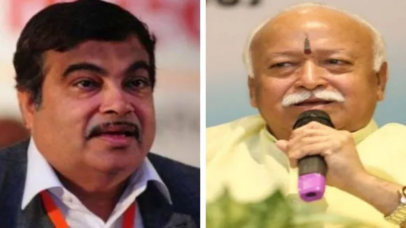 महाराष्ट्र में जारी सियासी घमासान के बीच RSS प्रमुख मोहन भागवत से मिल सकते हैं नितिन गडकरी