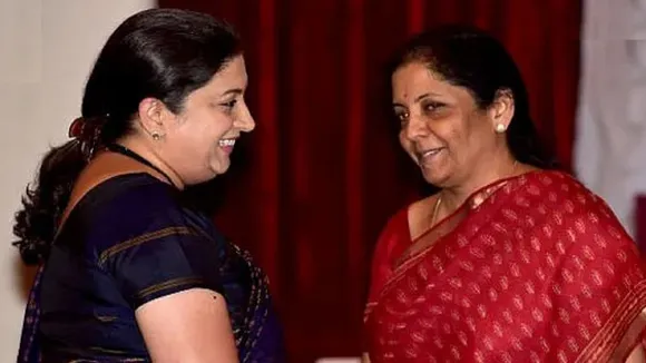 Smriti Irani Nirmala Sitharaman