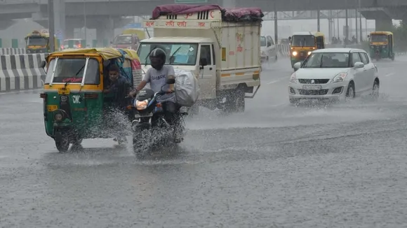 Rain in Delhi