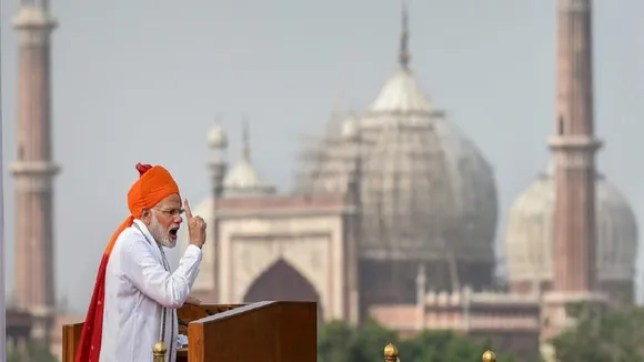 pm modi red fort