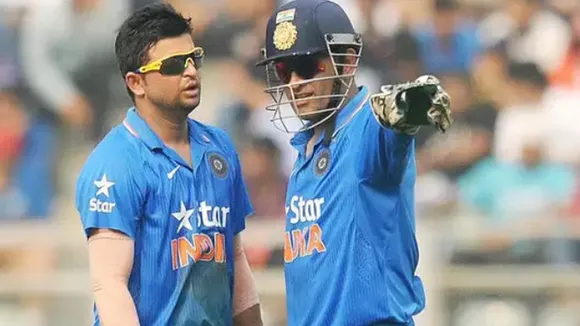 dhoni raina3