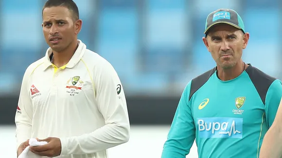 Justin Langer And Usman Khawaja