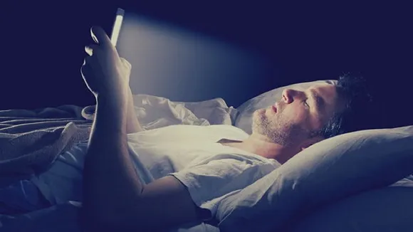 mobile use till sleep