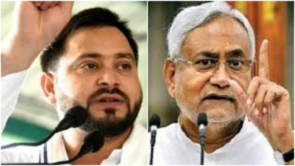 nitish kumar and tejashwi yadav