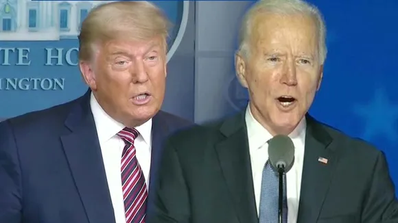 Joe Biden with Trump