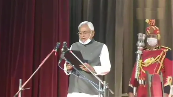 Nitish kumar oath