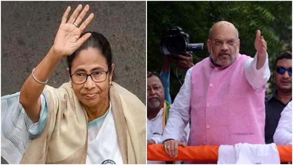 Mamta and Amit Shah