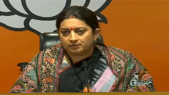 Union Minister Smriti Irani