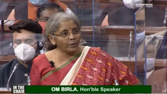 Finance Minister Nirmala Sitharaman