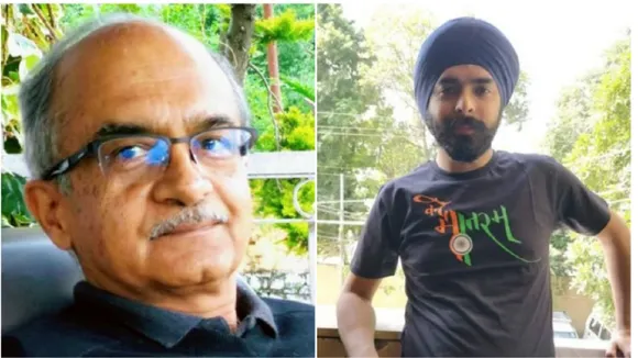 Prashant Bhushan and Tajinder Pal Singh Bagga