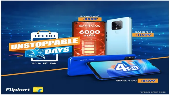 TECNO Unstoppable Days Sale-Flipkart