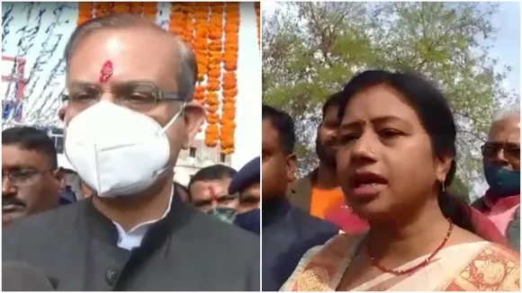 MP Jayant Sinha and MLA Mamta Devi