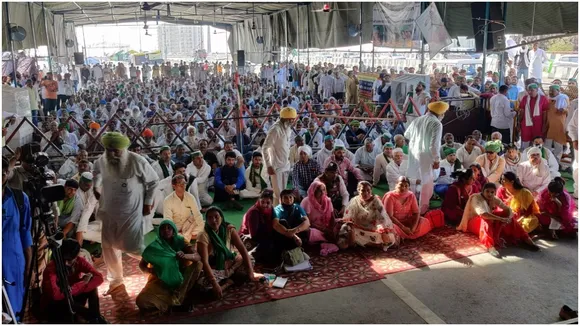 Farmers protest