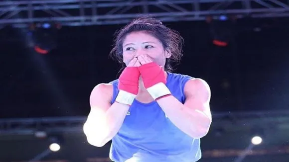 Six time world champion boxer Mary Kom