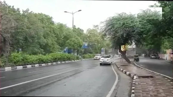 rain in delhi moti bagh