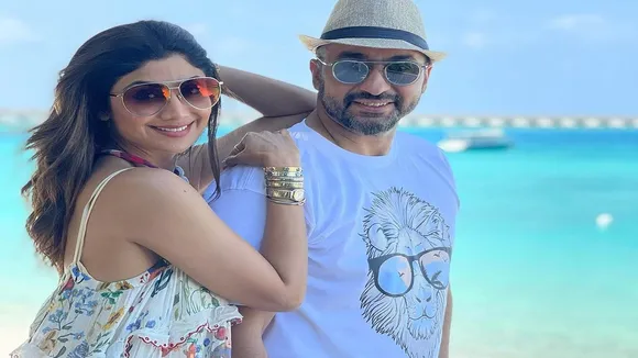 Shilpa Shetty with Raj Kundra