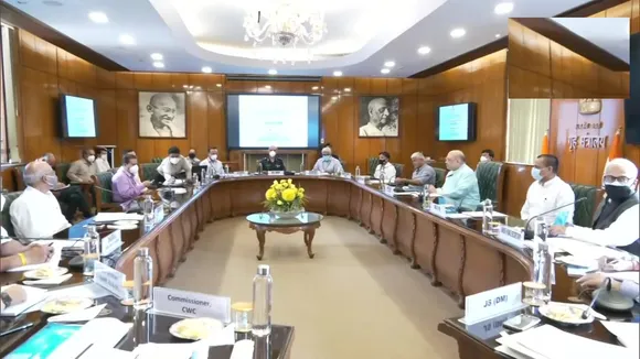 Union Home Minister Amit Shah chaired a meeting