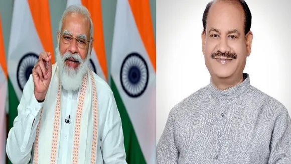 PM Narendra modi and OM birla