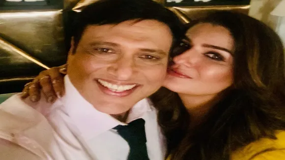 Govinda and Raveena Tandon