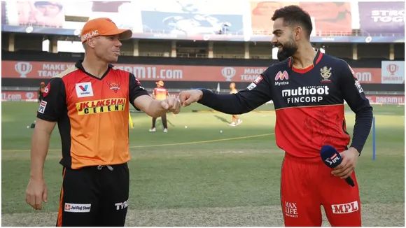 david warner vs virat kohli