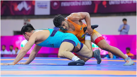 Wrestlers ravi Dahiya