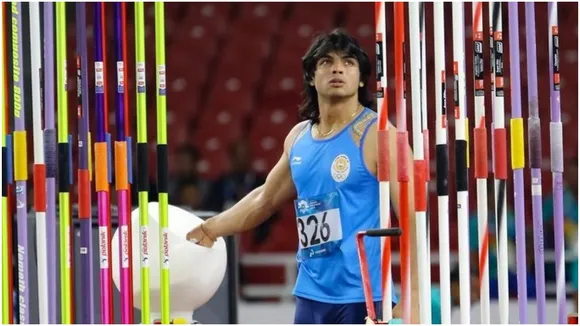 NEERAJ CHOPRA  ENTRY IN JAVELLIN THROW