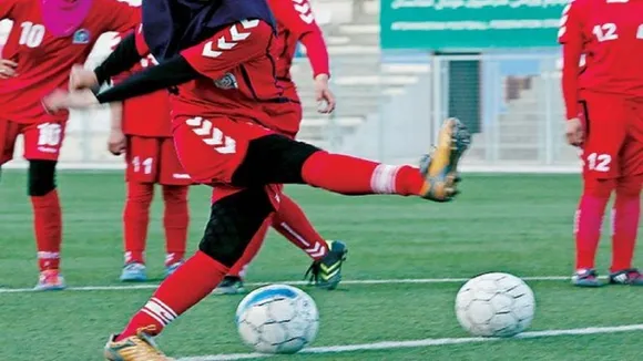 Afghan woman football