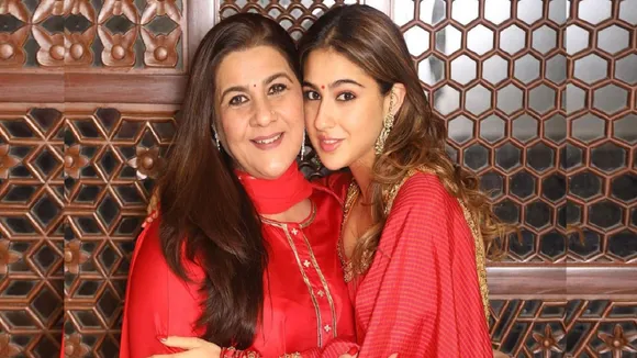 Amrita and Sara Ali Khan