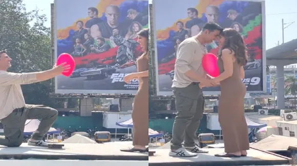 Akshay Kumar Jacqueline Fernandez dance to Sooryavanshi song  Mere Yaaraa  but it ends with hilariou