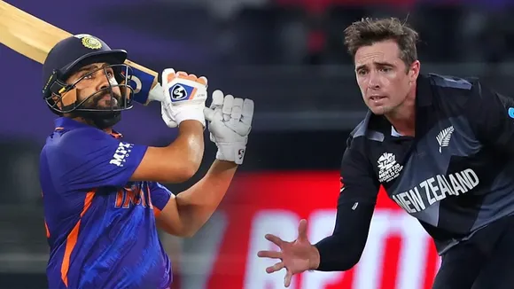 Rohit Sharma Tim Southee