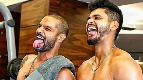 Shikhar Dhawan and Shreyas Iyer