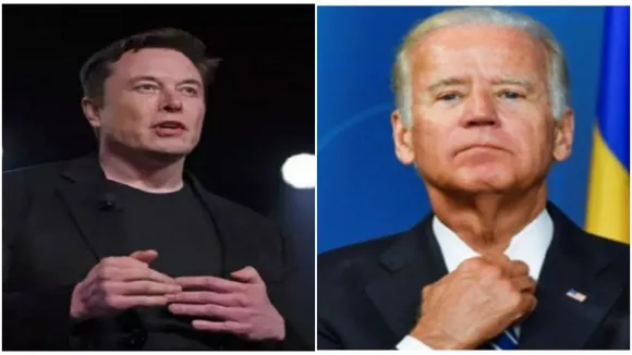 Elon Musk-Joe Biden