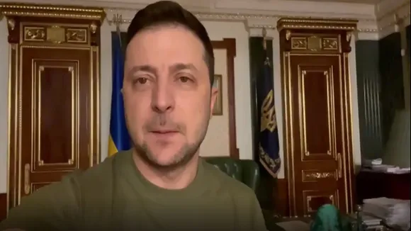 Ukrainian President, Volodymyr Zelensky