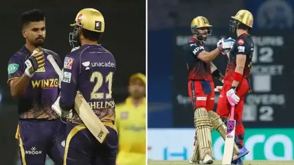 kkr vs rcb ipl 2022 update live score faf duplesis virat kohli